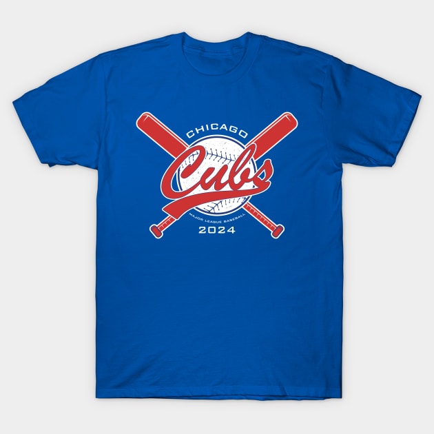 Cubs 24 T-Shirt by Nagorniak